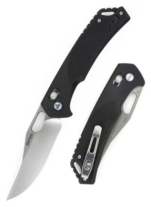 Ніж складаний SRM Retriever 9201, чорний