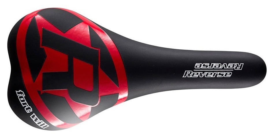 Сідло для велосипеда Reverse FORT WILL STYLE Black/red (40300)