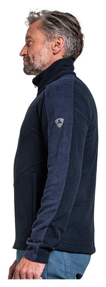 Кофта флісова чоловіча Schoeffel FLEECE JACKET PIZ NAIR M 48 Navy blazer 8820 (10-23383-WRH)