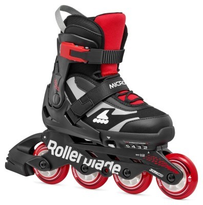 Ролики Rollerblade Microblade black-red