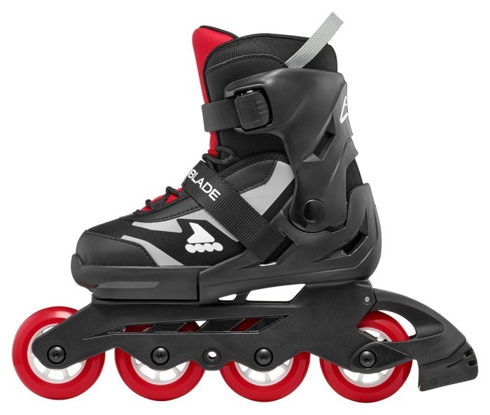 Ролики Rollerblade Microblade black-red