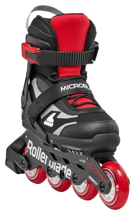 Ролики Rollerblade Microblade black-red