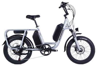 Велосипед з електроприводом 20" AL Dorozhnik ADAMANT HDD рама-18,5" 48B 17.5+12.5А*г 1000Вт срiблястий 2026