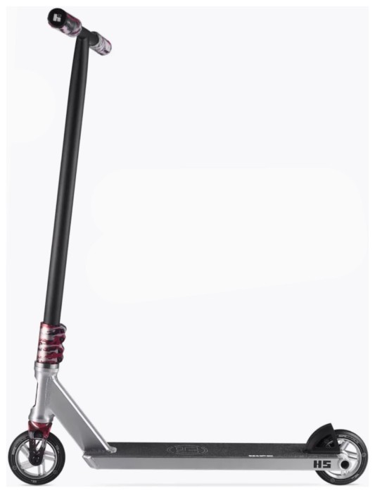 Самокат трюковий Hipe H5 Silver/red