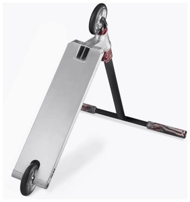 Самокат трюковий Hipe H5 Silver/red