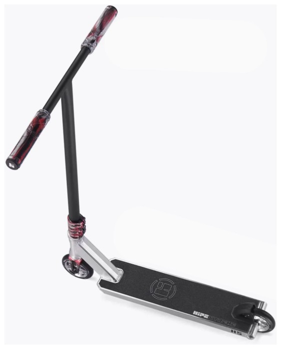 Самокат трюковий Hipe H5 Silver/red