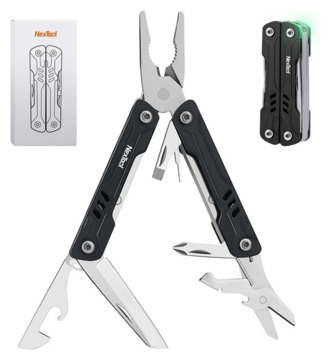 Мультитул NexTool Mini Sailor Pliers S11 чорний