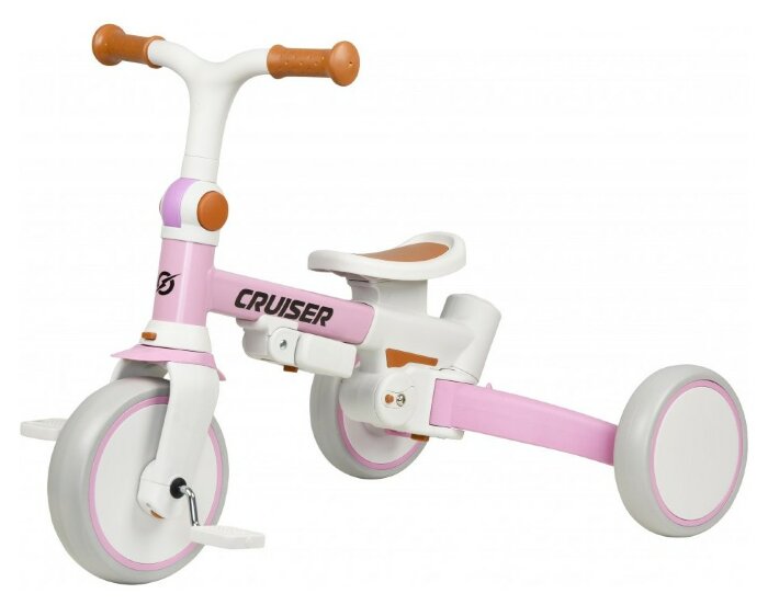 Біговел Tri-cycle Cruiser Milano 001 pink (Рожевий)