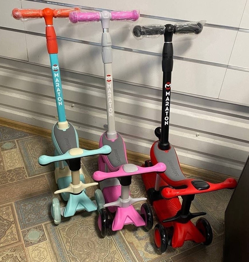 самокат Maraton Credo II G 5 in 1 (Красный)