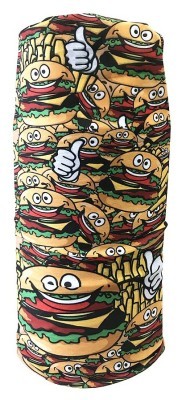 Бандана-бафф багатофункціональна Crow BURGERMAN One size Brown/multicolor (COMS17U3M)