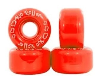 Запасні колеса для роликів у наборі Rio Roller L Red (RIO504)