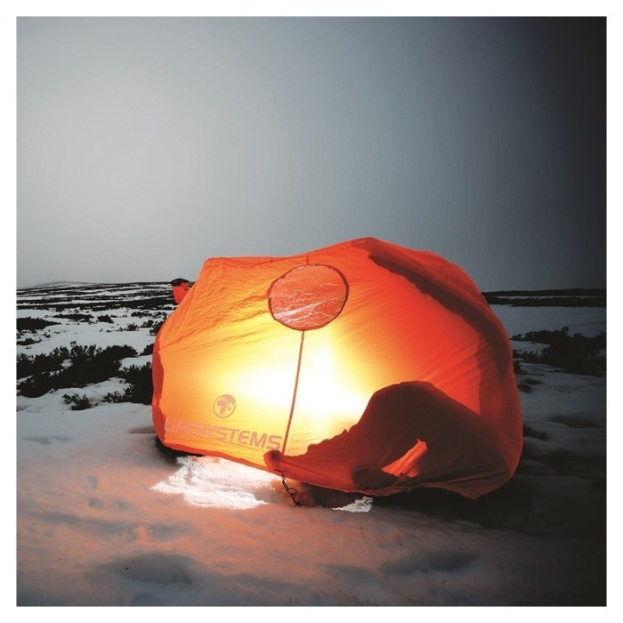 Lifesystems тент Survival Shelter 2 orange