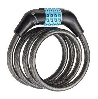 Замок для велосипеда тросовий Cycledesign ROLLER Blue (LK0021)