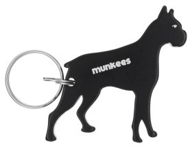 Munkees 3453 брелок-відкривачка Pug black