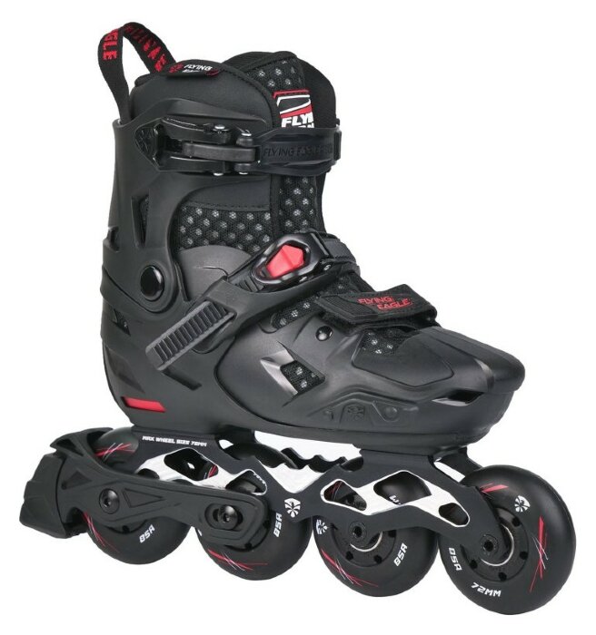 Дитячі розсувні ролики Flying Eagle S7 Nimbus чорні