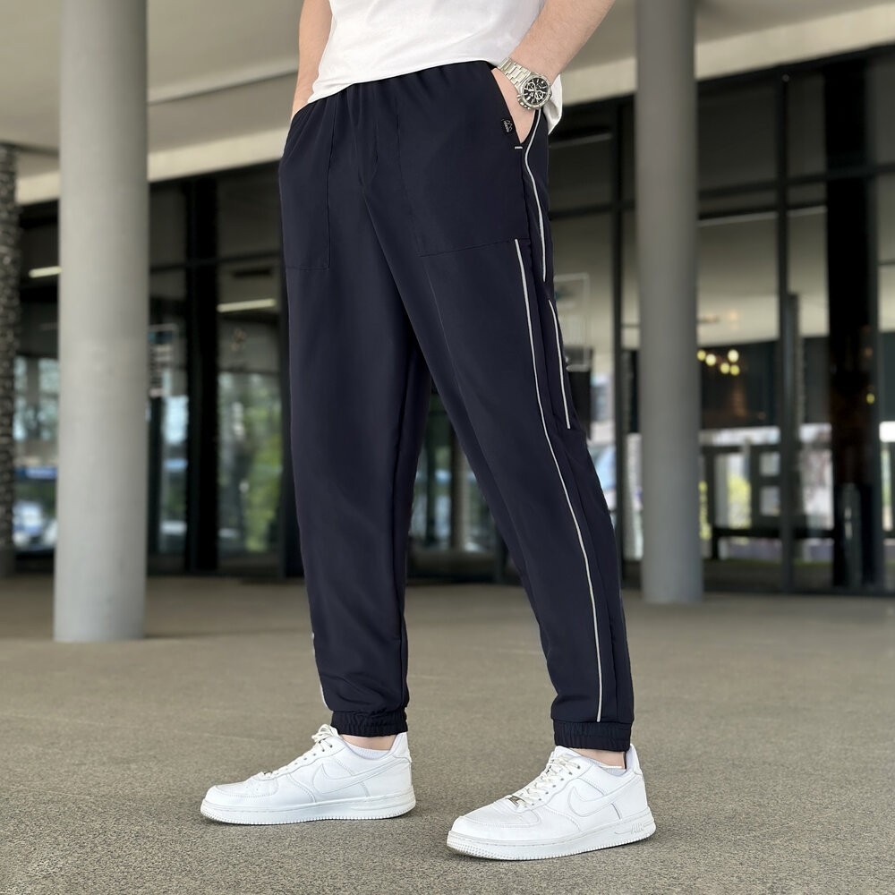 Весняні чоловічі джогери темно-сині Pobedov Weekend