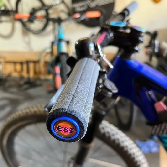 Гріпси ESI Ribbed Chunky Orange Silicone Bicycle Grips