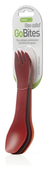 Ложко-виделка Humangear GoBites Uno Mini 3-Pack