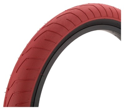 Покришка KINK BMX Sever 20"х2.4" червона/чорні боковини