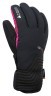 Рукавиці Cairn Elena для жінок black-neon pink Фото - 1