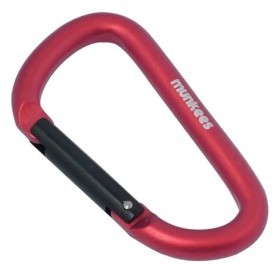 Munkees 3208 карабін D 8 мм x 80 мм red