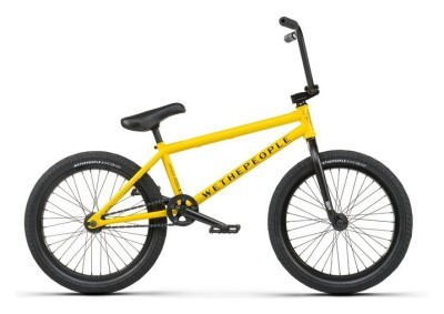 Велосипед WeThePeople BMX Justice 20&quot; 20.75&quot; Matt Taxi Yellow