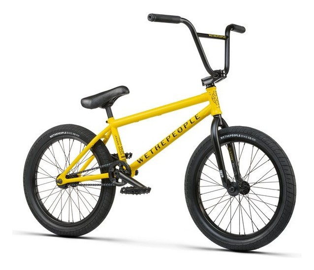 Велосипед WeThePeople BMX Justice 20" 20.75" Matt Taxi Yellow