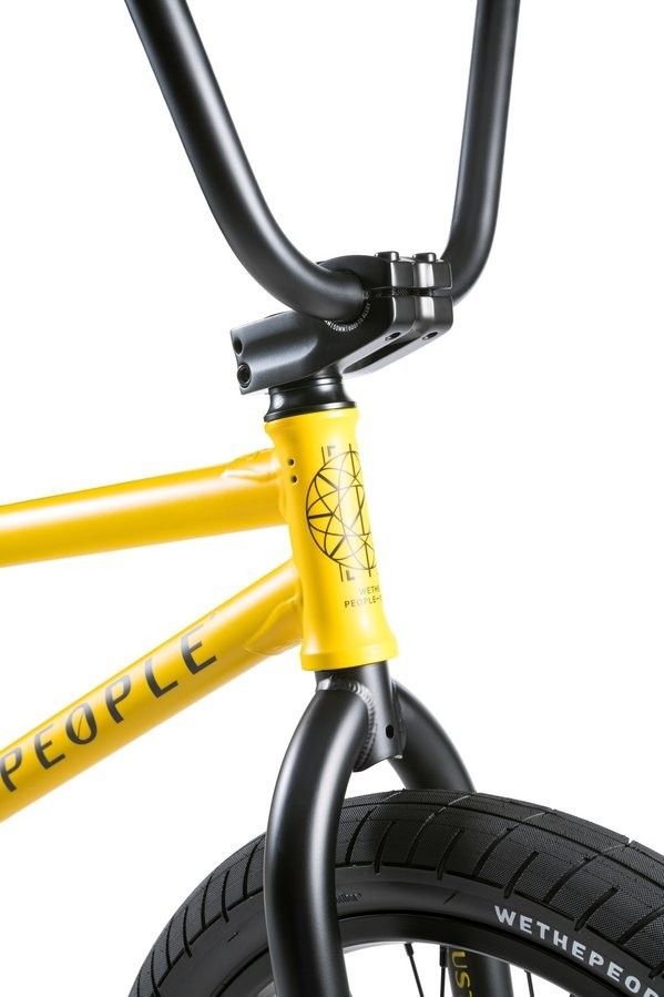Велосипед WeThePeople BMX Justice 20" 20.75" Matt Taxi Yellow