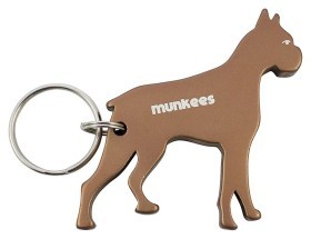 Munkees 3453 брелок-відкривачка Pug brown