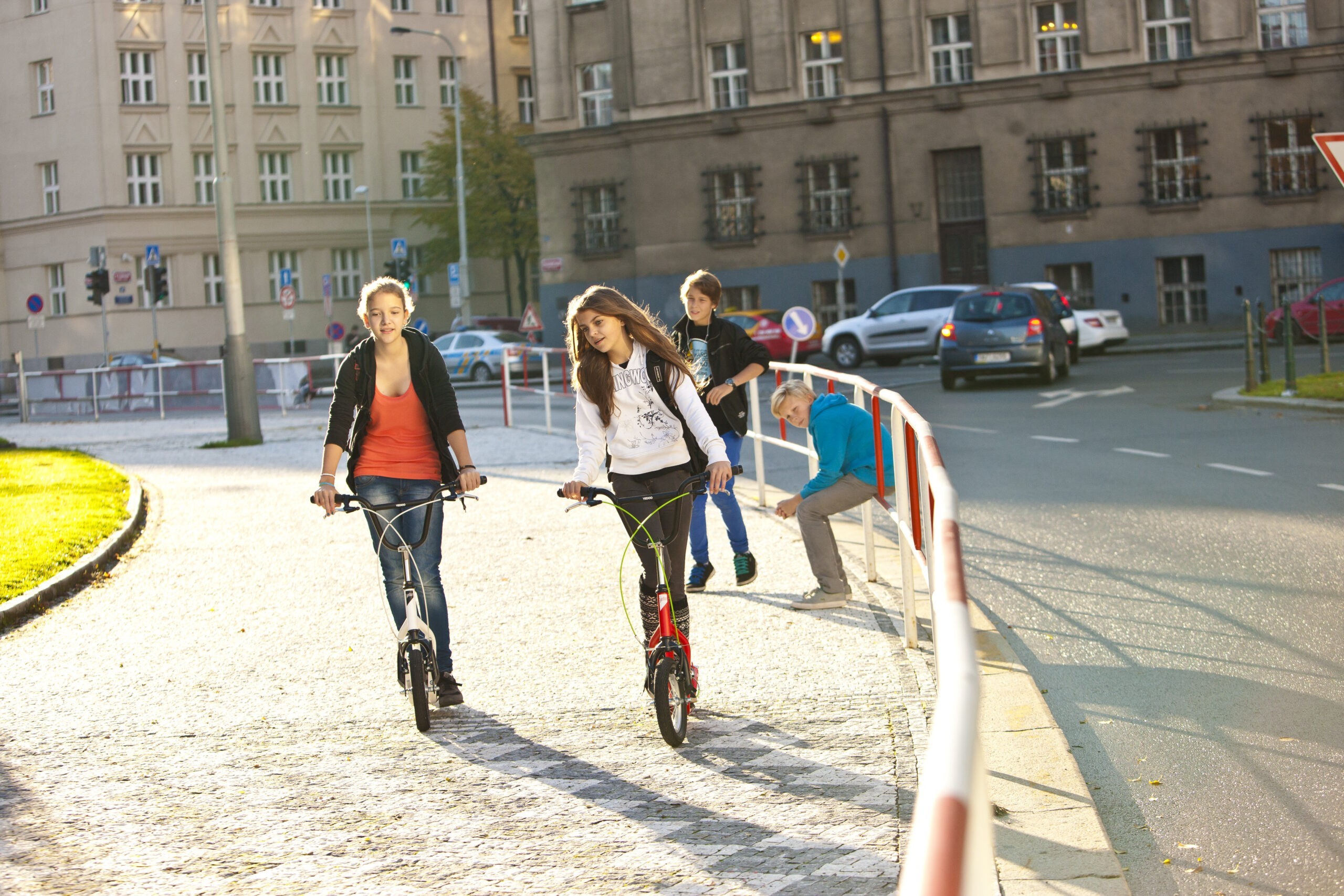 Самокат Yedoo OX Red/Black