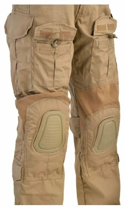 Тактичні штани (штани) з наколінниками Gladio Defcon 5 (поліестер Rip-Stop) Мультикам