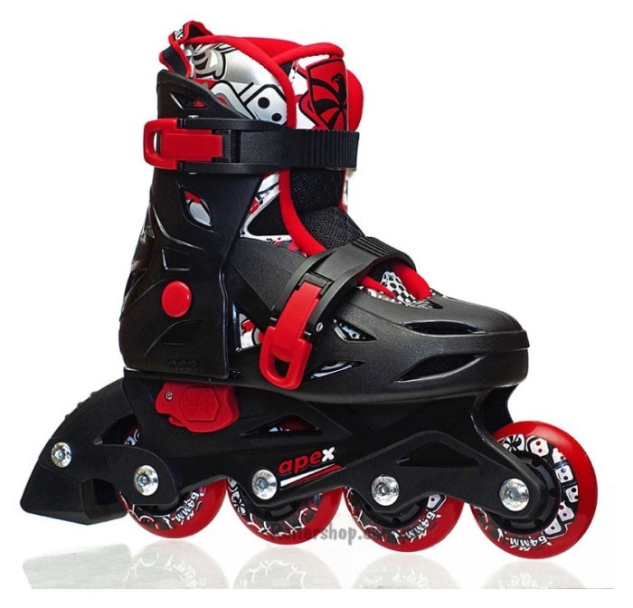 Дитячі розсувні ролики Flying Eagle SQ APEX чорні