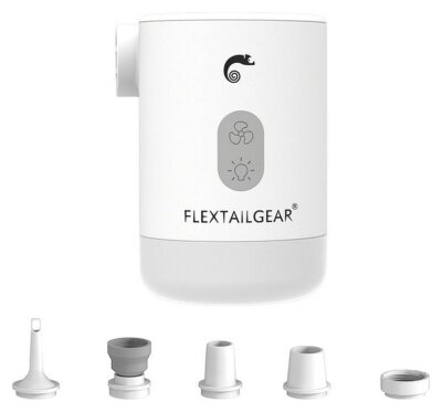 Насос-ліхтар-powerbank кемпінговий Flextail Max Pump 2 Pro, білий