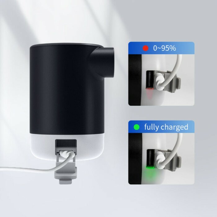 Насос-ліхтар-powerbank кемпінговий Flextail Max Pump 2 Pro, білий