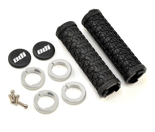 Гріпси ODI SDG LOCK-ON GRIPS Чорні з чорними замками