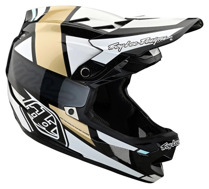 Вело Шолом TLD D4 CARBON HELMET [Team Gold] M