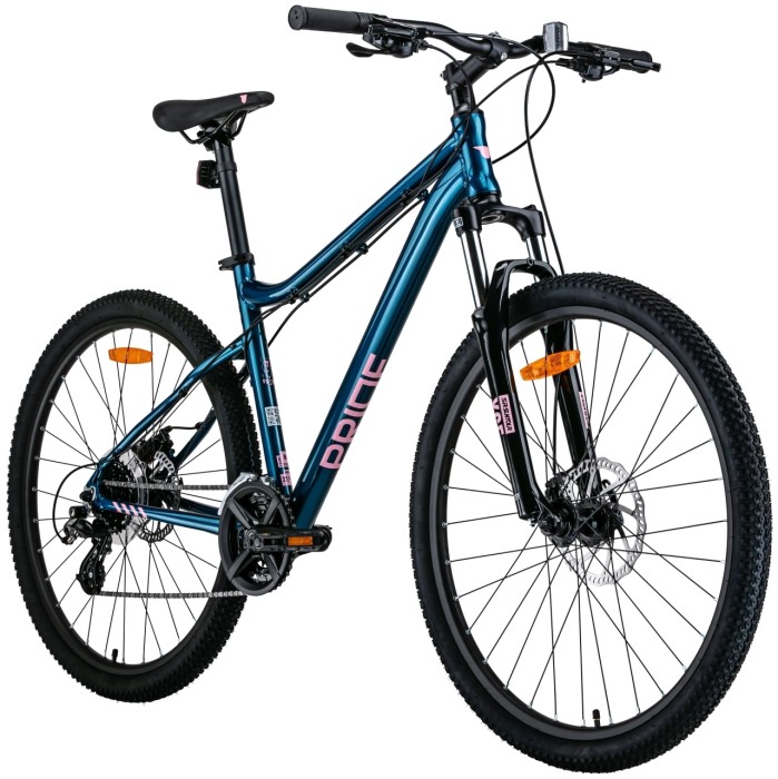 Велосипед 27,5" Pride STELLA 7.2 рама - S 2024 темно-бірюзовий