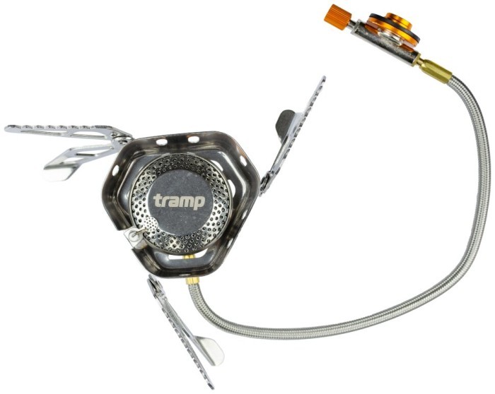 Пальник Tramp зі шлангом, п'єзопідпалом та вітрозахистом UTRG-046