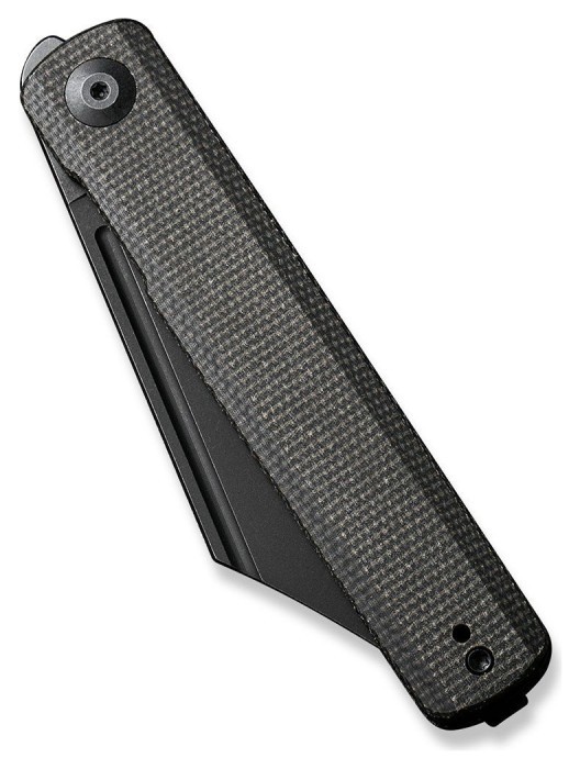 Ніж складаний туристичний Sencut Bronte, (8.6 см) 9Cr18MoV / Micarta чорний