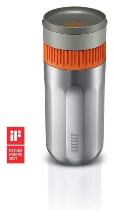 Портативна кавоварка-термокухоль Wacaco Pipamoka, механічна, для меленої кави