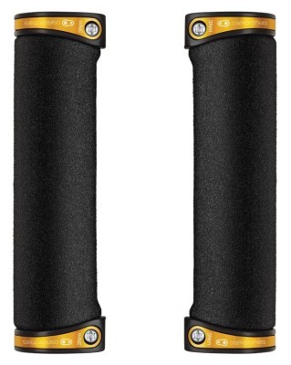 Грипси для велосипеда Crankbrothers COBALT 130 мм Black/Gold (14918)