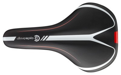 Сідло для велосипеда Cycledesign CITY II Black (SA0030)