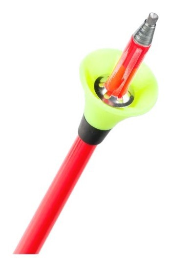 Палиці для гірських лиж для підлітків Leki WCR LITE GS 3D 95см Fluorescent red/black/neon yellow (65065901-WRH)