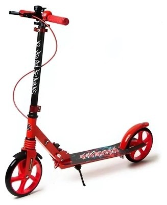 Самокат складний Pusher з LED-колесами Bavar Sport