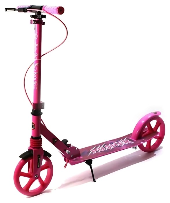 Самокат складний Pusher з LED-колесами Bavar Sport