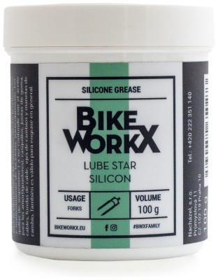 Густе Мастило BikeWorkX Lube Star Silicon банка 100 г.