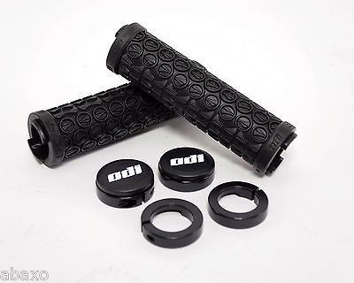Гріпси ODI SDG LOCK-ON GRIPS чорні з фіолетовими замками