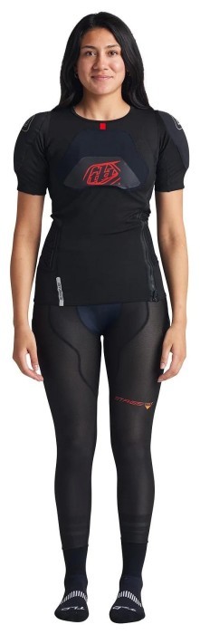 Захист тіла TLD STAGE GHOST D30 SS BASELAYER [BLACK] M