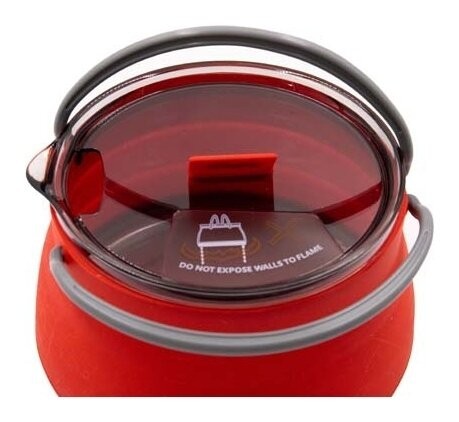 Чайник TRAMP силіконовий з металевим дном 1л, Терракотовий