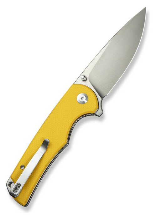Ніж складаний туристичний Sencut Praktisk, (9.1 см) 9Cr18MoV / G10 жовтий